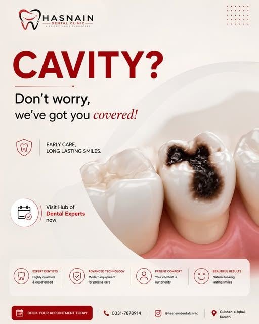 Hasnain Dental Clinic social post